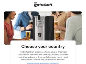 'perfectdraft.com' screenshot
