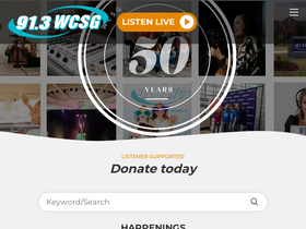 'wcsg.org' screenshot