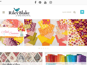 'rileyblakedesigns.com' screenshot