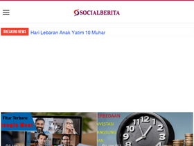 'socialberita.com' screenshot