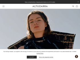 'altuzarra.com' screenshot