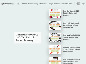 'ignorelimits.com' screenshot