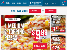 'dominos242.com' screenshot