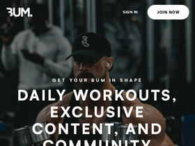 'cbumfitness.com' screenshot