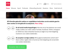 'rtvdrenthe.nl' screenshot
