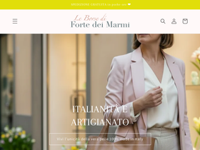 Leborsedifortedeimarmi homepage screenshot