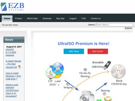 'ultraiso.com' screenshot
