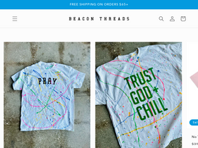 'beaconthreads.com' screenshot
