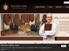 'wedlinydomowe.pl' screenshot