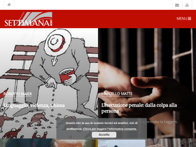 'settimananews.it' screenshot