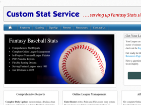 'customstat.com' screenshot