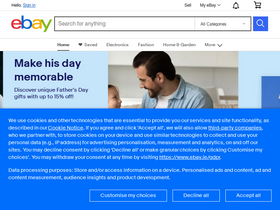 'ebay.ie' screenshot