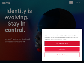 'miteksystems.com' screenshot