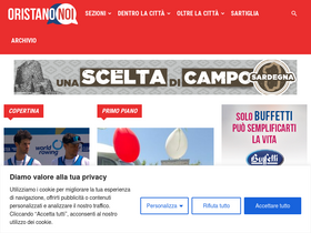 'oristanonoi.it' screenshot