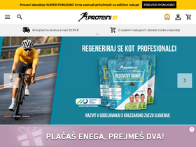 'proteini.si' screenshot