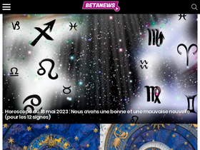 'betanews.fr' screenshot