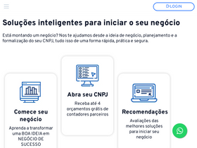 '4maos.com.br' screenshot
