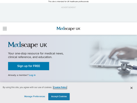 'medscape.co.uk' screenshot