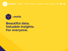 'yworks.com' screenshot