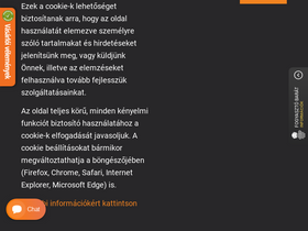 'fetis.hu' screenshot