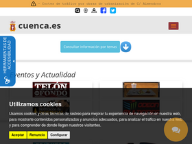 'ayuntamiento.cuenca.es' screenshot