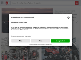 'granit-parts.fr' screenshot