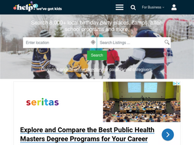 'helpwevegotkids.com' screenshot