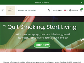 sidneys.es homepage screenshot
