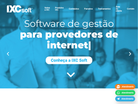 'ixcsoft.com.br' screenshot