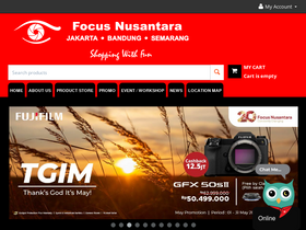 'focusnusantara.com' screenshot