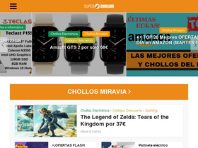 'super-chollos.com' screenshot