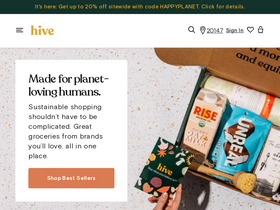 'hivebrands.com' screenshot