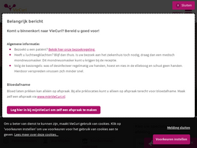 'viecuri.nl' screenshot