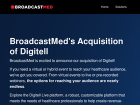 'aagio.digitellinc.com' screenshot