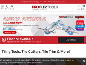 'protilertools.co.uk' screenshot