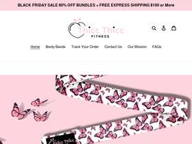 thiccthicc.com homepage screenshot
