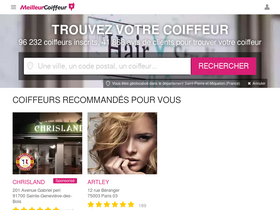 'meilleurcoiffeur.com' screenshot