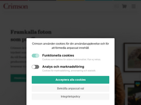 'crimson.se' screenshot