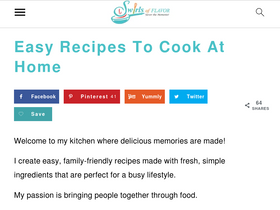 'swirlsofflavor.com' screenshot