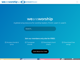 'weareworship.com' screenshot