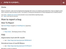 bugs.ruby-lang.org