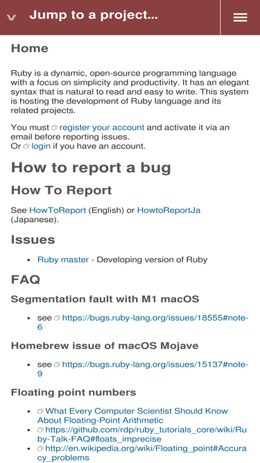 bugs.ruby-lang.org