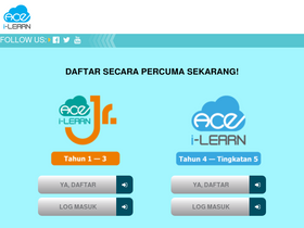 'ilearnace.com' screenshot