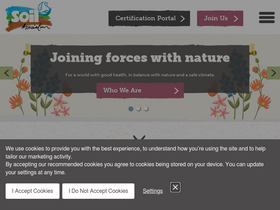 'soilassociation.org' screenshot