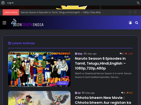 'toonsouthindia.com' screenshot