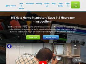 'tapinspect.com' screenshot