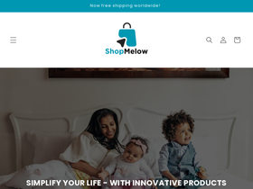 shopmelow.com homepage screenshot