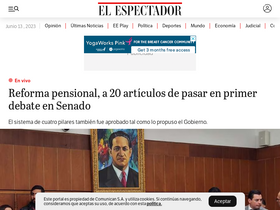 'elespectador.com' screenshot