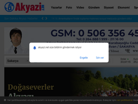 'akyazi.net' screenshot
