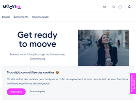 'moovijob.com' screenshot